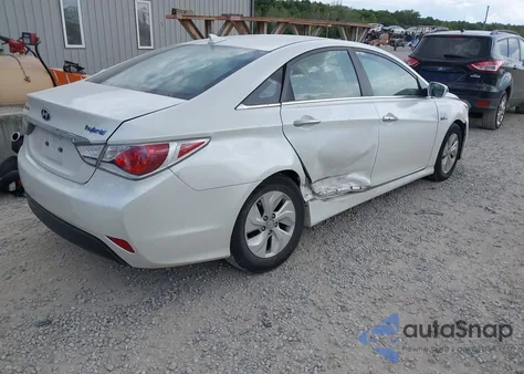 2015 Hyundai Sonata Hybrid z USA, uszkodzony, nr VIN KMHEC4A46FA133480